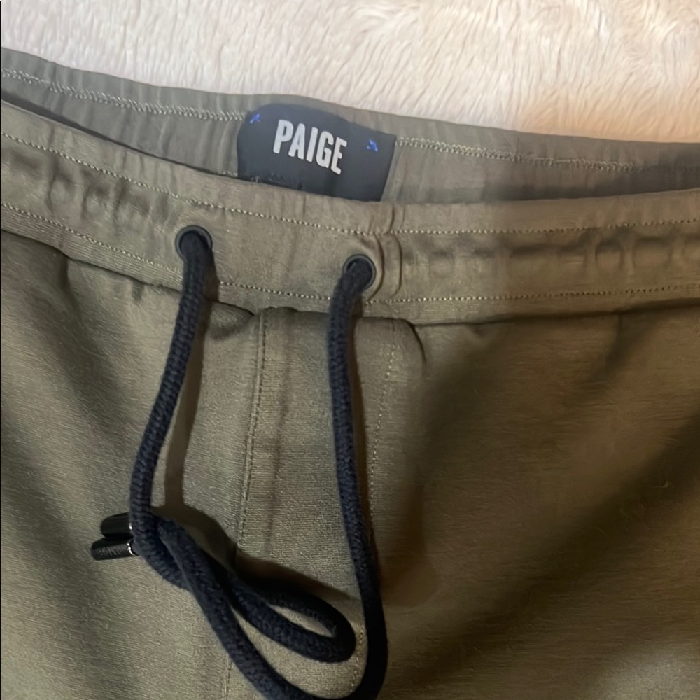 Paige Men's Olive Pants
